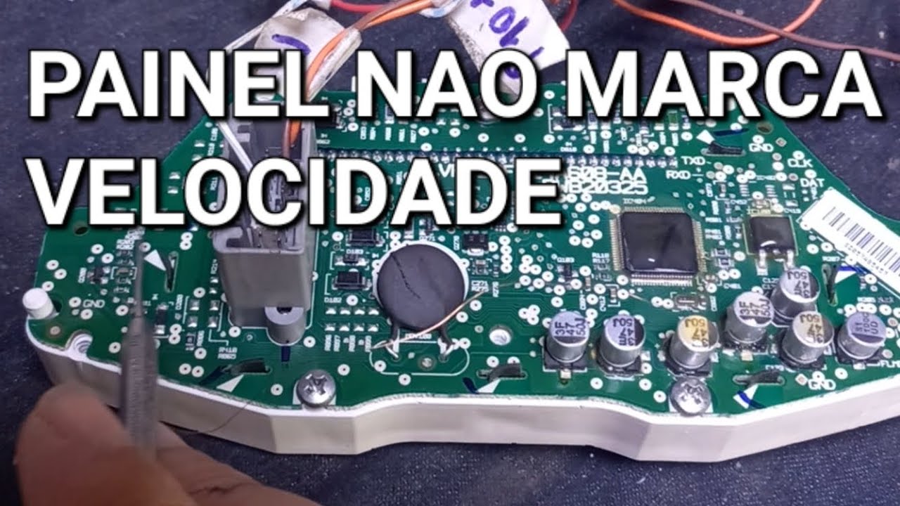 Painel da cg fan 125 2014 não marca velocidade - YouTube