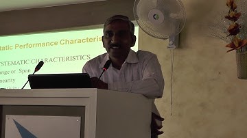 Performance characteristics of measuring instruments