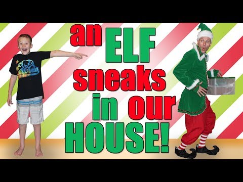 elf-on-the-shelf-comes-to-life!