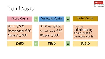 Understanding Revenue and Costs Lesson