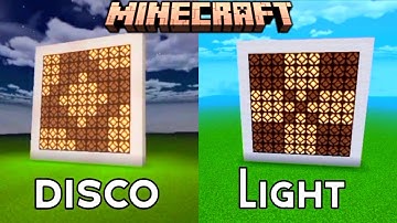 [Minecraft] How To Make Disco Light Wall