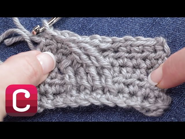 How to CROCHET TUNISIAN CABLES Easily 