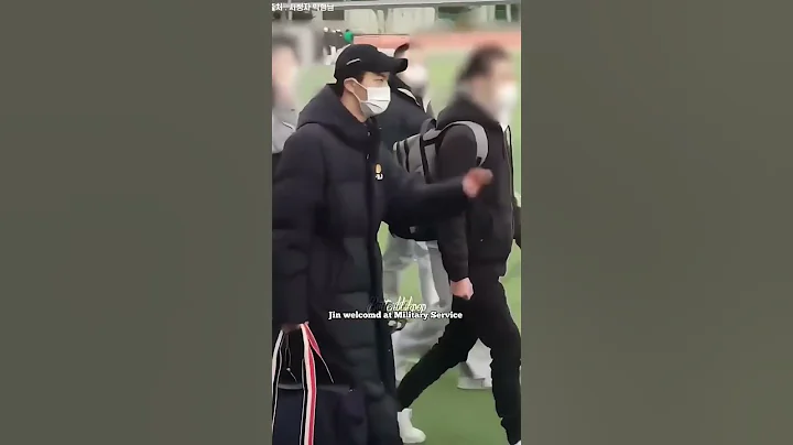 Jin welcomed at Korean Military Service. - DayDayNews