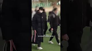 Jin welcomed at Korean Military Service.