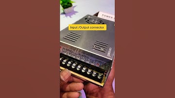 12V 30A  Power supply installation | voltage output || 12v SMPS #shortvideo #smpsrepair