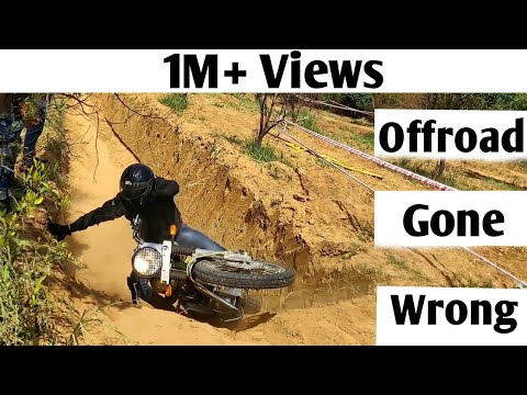 R15 V3 Can't Survive | Accident Offroad Bullet | Deadly Track| Royal Enfield Trials | Explore N More