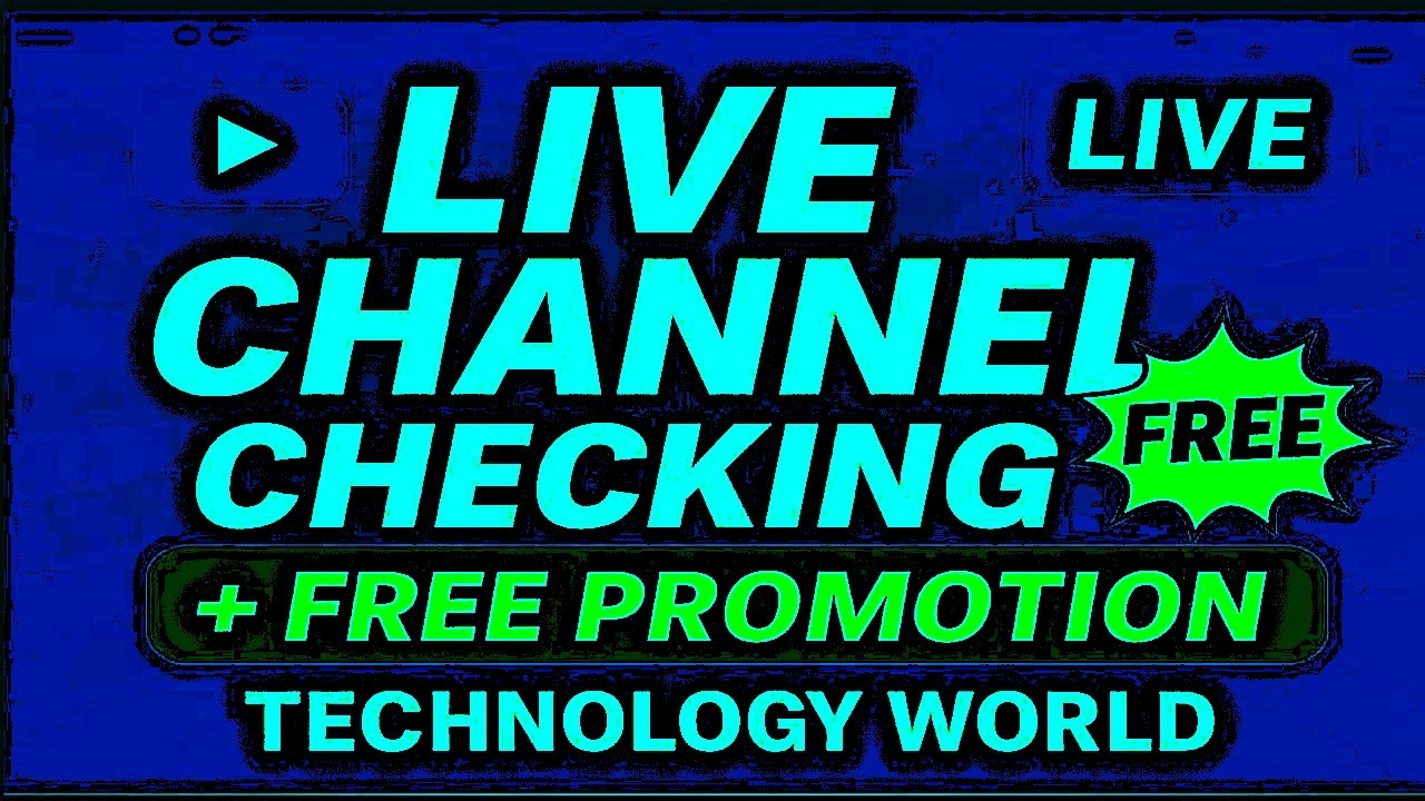 Get Free Subscriber Live Channel Checking   Free Promotion Increase📈 #livechannelpromotion