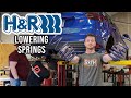 How to install H&R Lowering Springs on your Ford Focus ST!!!