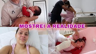 PRIMEIRAS 24 HORAS DA CHLOE NA MATERNIDADE | A REALIDADE 😨 | Nadja Meyre