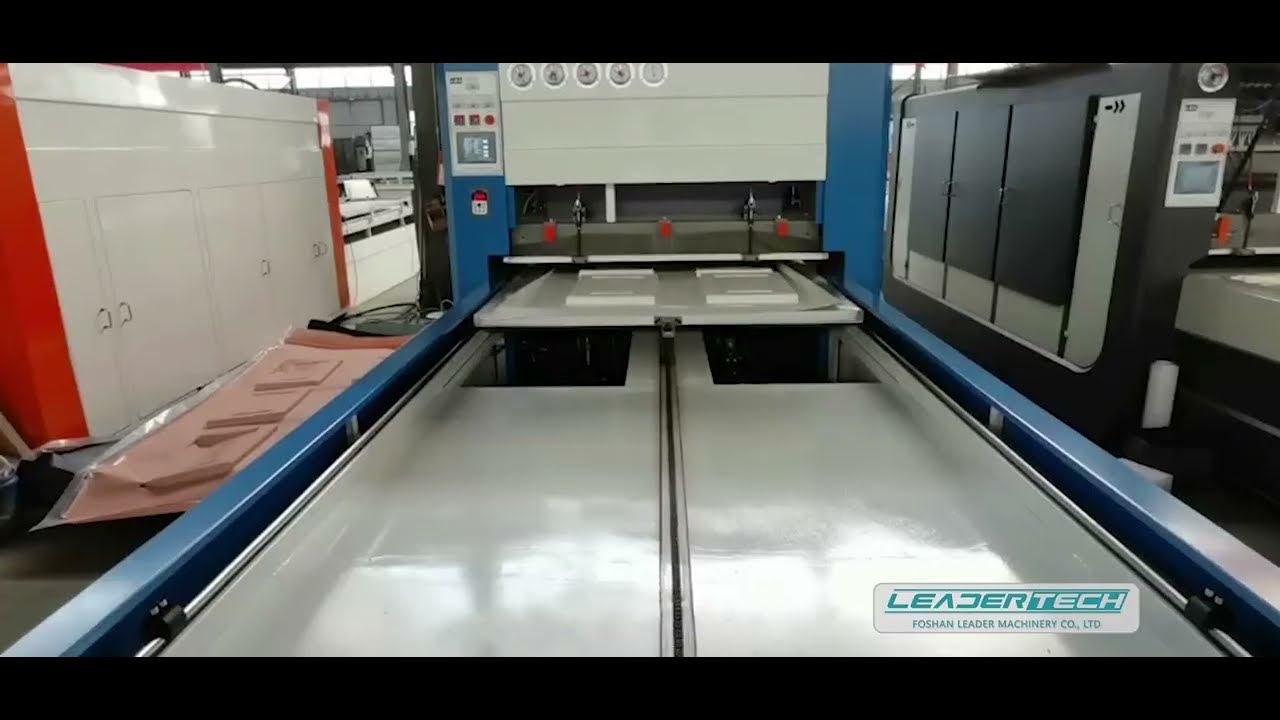 How to operate vacuum membrane press machine | Fully automatic 3D press laminating machine