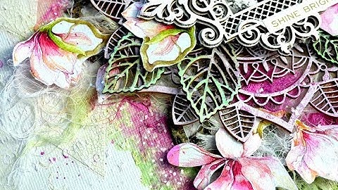 Mixed Media Canvas Tutorial by Olga Bielska