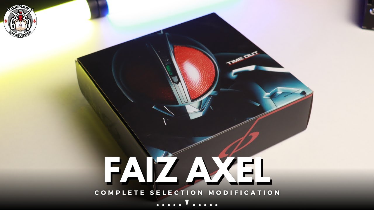 Kamen Rider Faiz CSM Faiz Axel | Unboxing and Review - YouTube