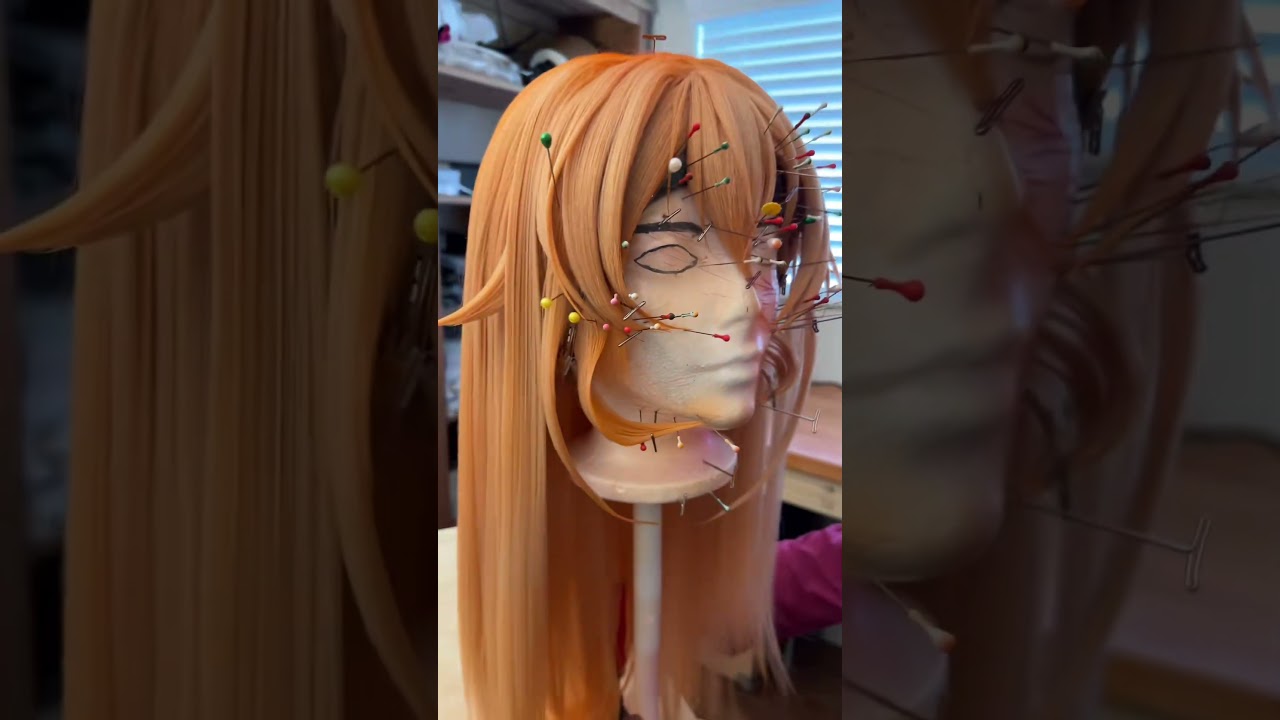 nakiri erina wig styling from food wars! such a boss girly #foodwars #foodwarscosplay #shokugeki