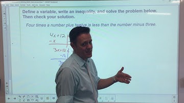 Lesson 5.3 Solving Multi Step Inequalities