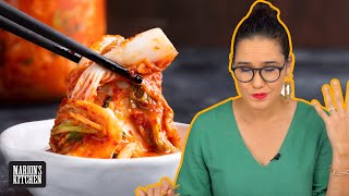 The spicy condiment I put on EVERYTHING! 💯 My Easy Homemade Kimchi | Marion's Kitchen