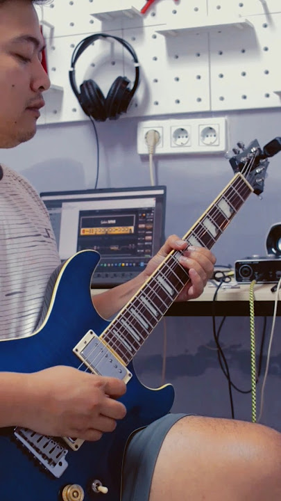 Naff - Akhirnya ku menemukanmu (gitar solo cover) #shorts