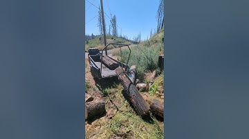 loading big western cedar logs with winch lift arm! #milling #sawmill Golivingedge.com