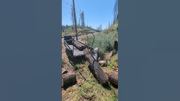 loading big western cedar logs with winch lift arm! #milling #sawmill Golivingedge.com