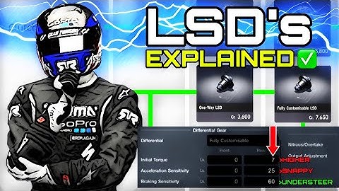 GT7: LSD Tuning: Everything Explained
