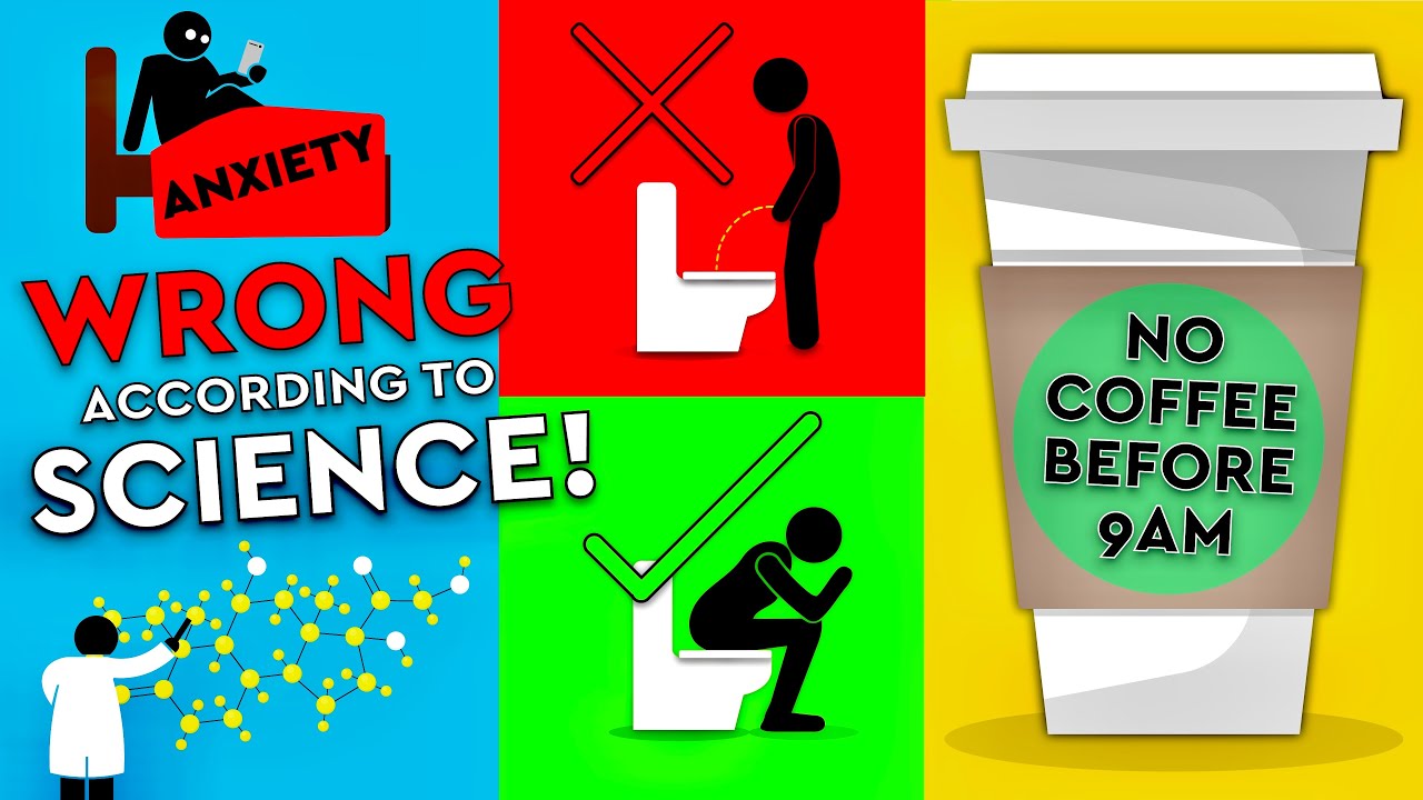 Things We Do WRONG Every Morning According To SCIENCE | #MYTHS #DEBUNKED