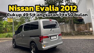 Promo Nissan Evalia Cukup 49,5jt angsuran 1jtx50 bulan 05 November 2025