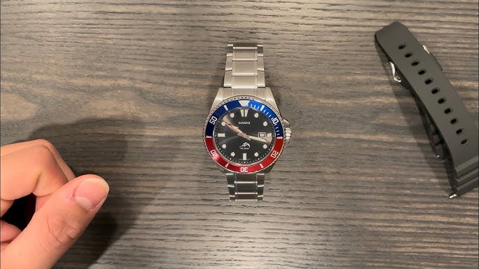 Casio Marlin Duro - Pepsi MDV-106B - Uncle Seiko President 22mm 