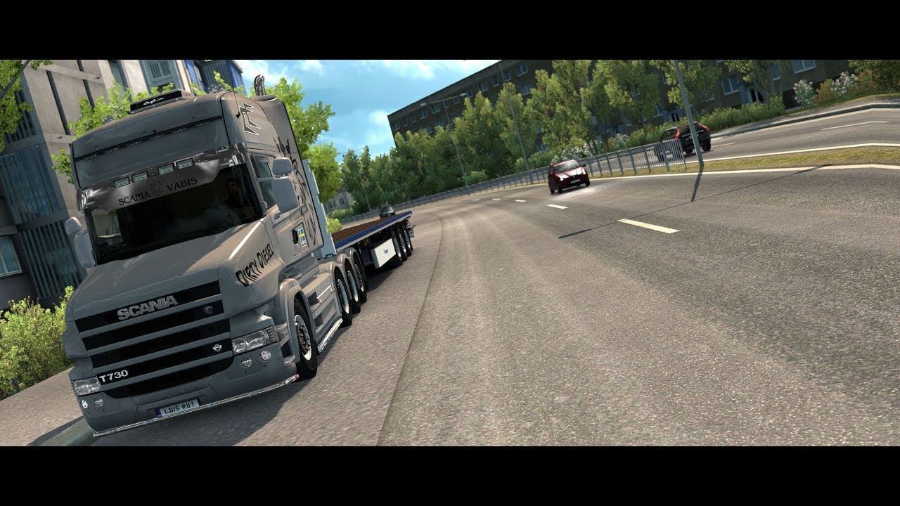 Euro truck simulator 2 v 1.33 , All DLC. map progress