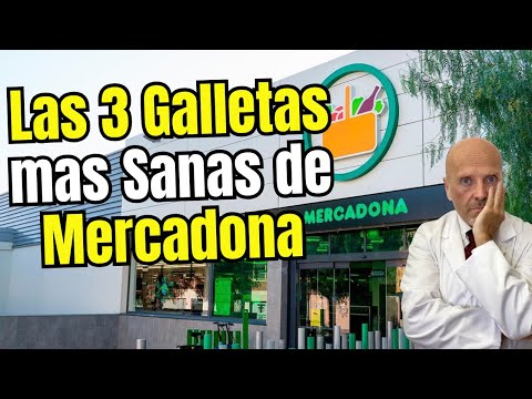 🥇 TOP 3 GALLETAS MAS SALUDABLES QUE SE VENDEN EN MERCADONA 🥇