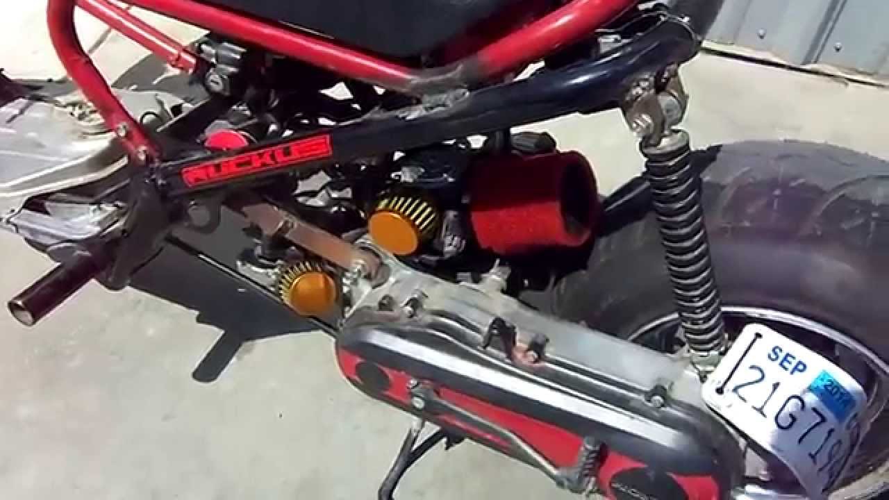 Honda ruckus air filter mod #4