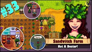 Not a Doctor! | SandWitch Farm | Stardew Valley 1.5 Beach Farm | #33