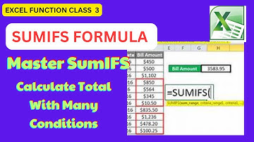 Excel SUMIFS Explained||Calculate Totals with Multiple Conditions #sumifs #sumif #sumfunction #excel