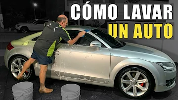 ¿En qué orden debo lavar el coche?