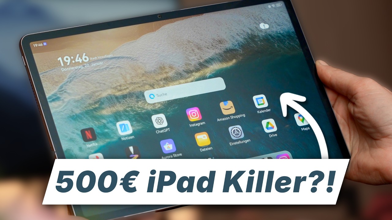 Mattes Display, Stift & Tastatur für 499€?! – Huawei MatePad 11.5 S