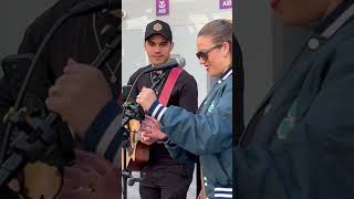 Thumbnail for Audience member SHOCKS everyone with his guitar skills