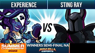 Experience vs Sting Ray - Winners Semi-Final - Summer Championship 2022 - NA 1v1