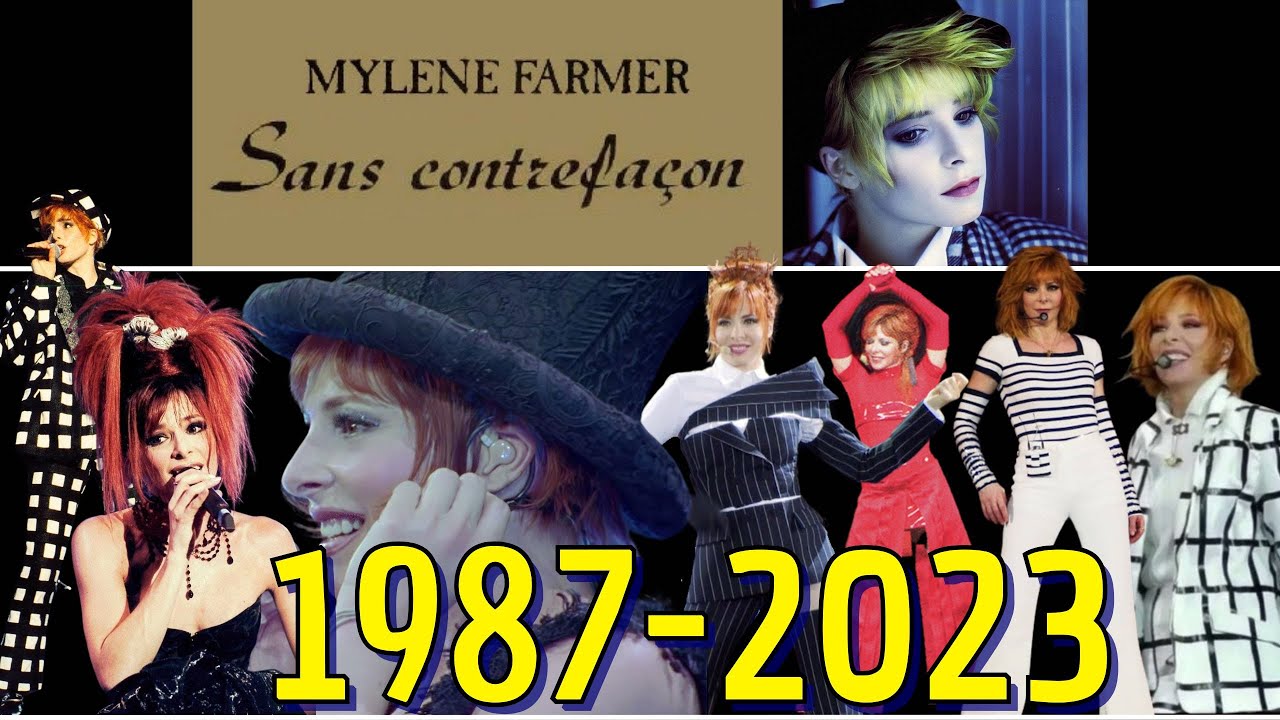 Mylène Farmer - SANS CONTREFAÇON - Dans l'ordre chronologique (1987-2023) - Clip non officiel