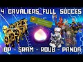 [DOFUS 2.58] - Les 4 Cavaliers de l'Éliocalypse Full Succès - Iop / Sram / Roub / Panda