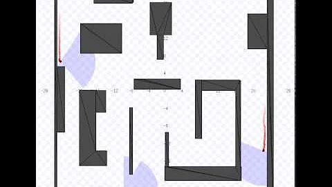Rendezvous Algorithm test with 3 robots - first collision avoidance test