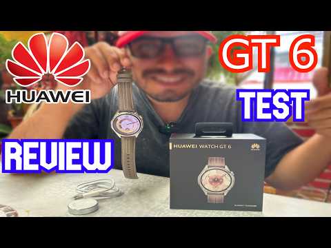 Video Huawei Watch GT 6 ¿Vale la pena gastar tanto? Unboxing, Revisado y Test.