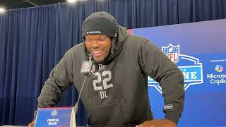 Christen Miller leaves NFL media ROLLING 😂😂