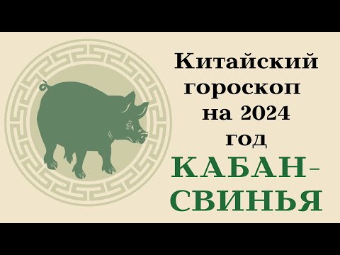 СВИНЬЯ КИТАЙСКИЙ ГОРОСКОП 2024┃#кабан #китай #гороскоп #зодиак #прогноз #2024 #восточный #свинья