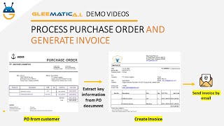 Automate Purchase Order Processing: Extract and Read Data from PO to Generate Invoice