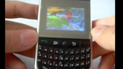 8900i TV WiFi Quadband Dual SIM Java Bluetooth Trackball QWERTY Keypad Phone