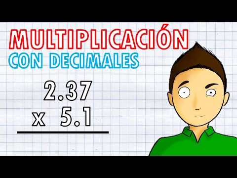 Video: ¿Por qué mueves el punto decimal al multiplicar por 10?