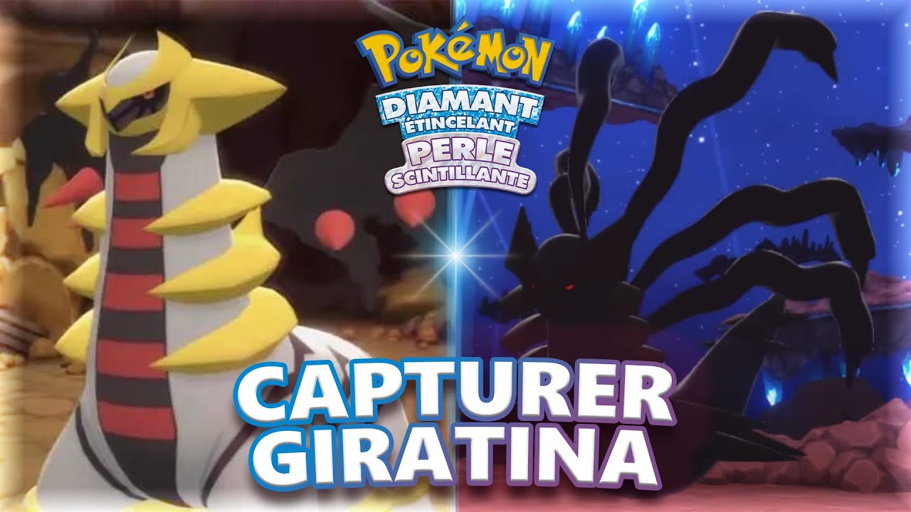 Pokemon Diamant Etincelant Giratina Forme Originelle