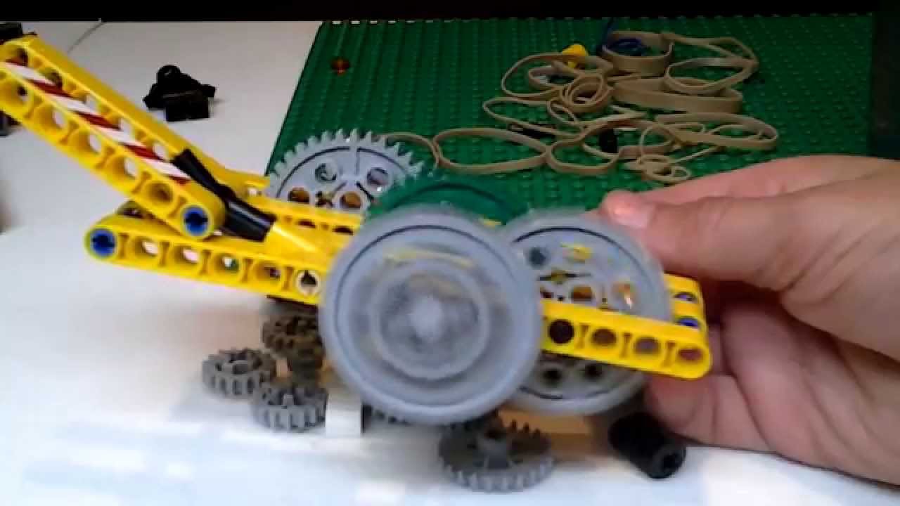 wind up toy car mechanism