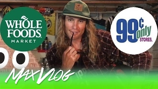 Whole Foods VS The 99 Cents Only Store! | Max VLOG | TMZ Live