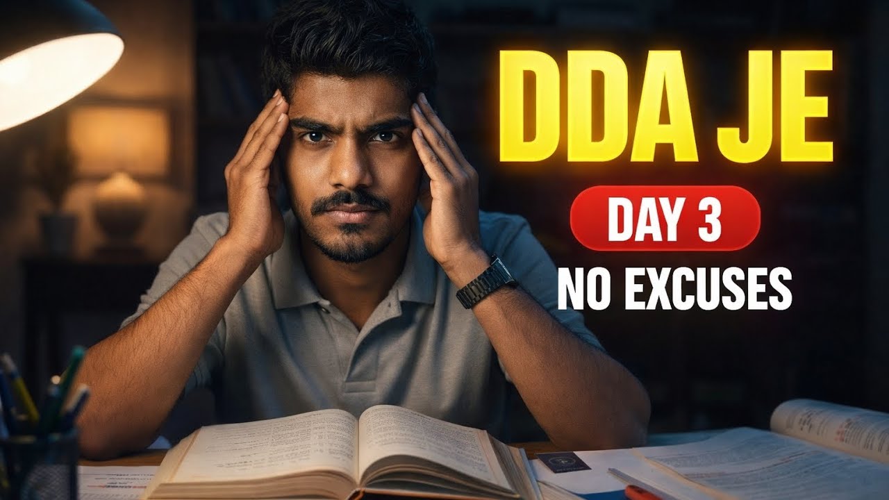 DDA JE Day 3 | Full Mock Analysis 🔥 Score, Mistakes & Strategy | SSC JE / DDA 2025