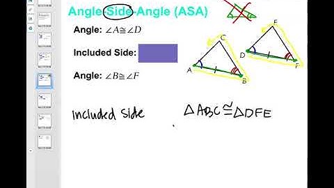 4.3 - 4.5: Proving Triangles are Congruent with SSS, SAS, ASA, AAS, and HL (Geometry)