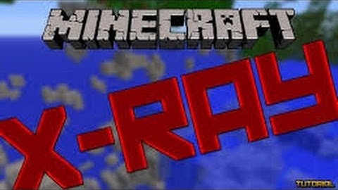 Minecraft Xray 1.8.1 Mod ShowCase